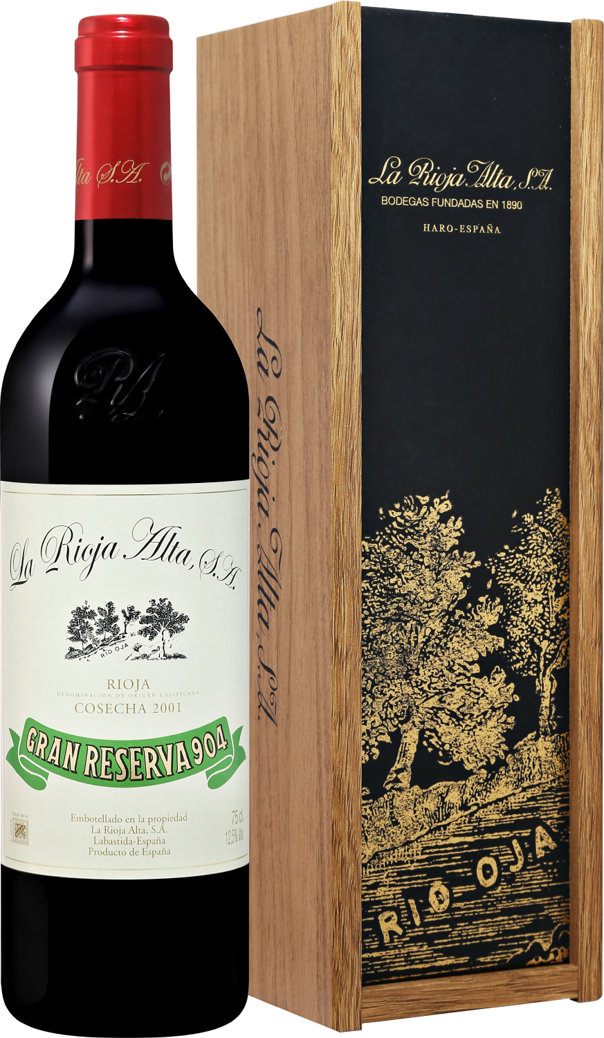 Гран Резерва 904 Риоха DOCa Ла Риоха Альта 2001 0.75&nbsp;л