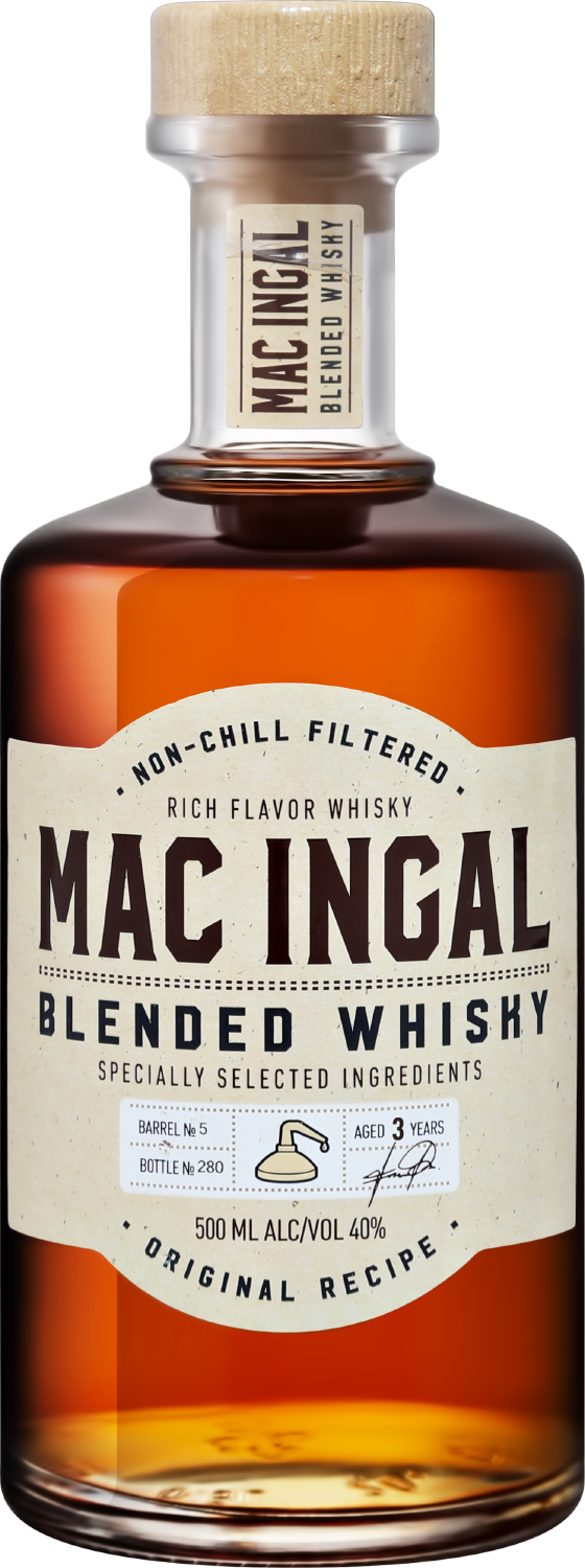 Виски Mac Ingal Blended Whisky 3 y.o. Mac Ingal Blended Whisky 3 y.o.
