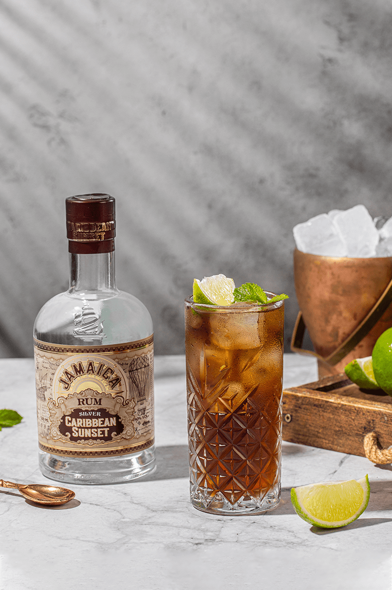 Кариббеан Сансет Ямайка Ром Сильвер 0.5 л