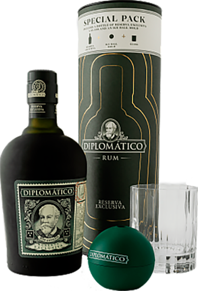 Diplomatico Reserva Exclusiva (in tube with glass and form for ice), 0.75 л в Краснодаре