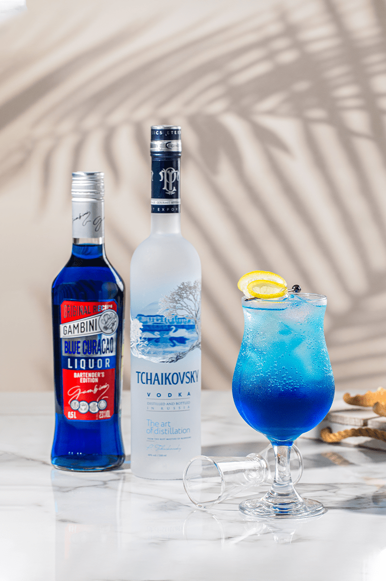 Ликёр Gambini Blue Curacao 0.7 л (Гамбини Блю Кюрасао), купить в магазине в  Краснодаре - цена, отзывы