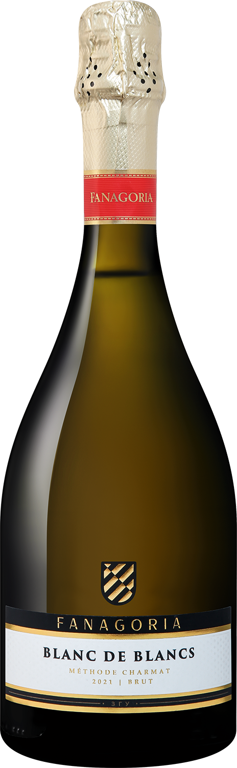 Фанагория. Блан де Блан Брют Кубань. Таманский Полуостров ЗГУ 2024 0.75 л