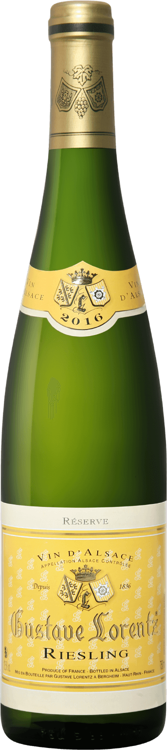 Рислинг Резерв Эльзас AOC Гюстав Лоренц 2021 0.75 л