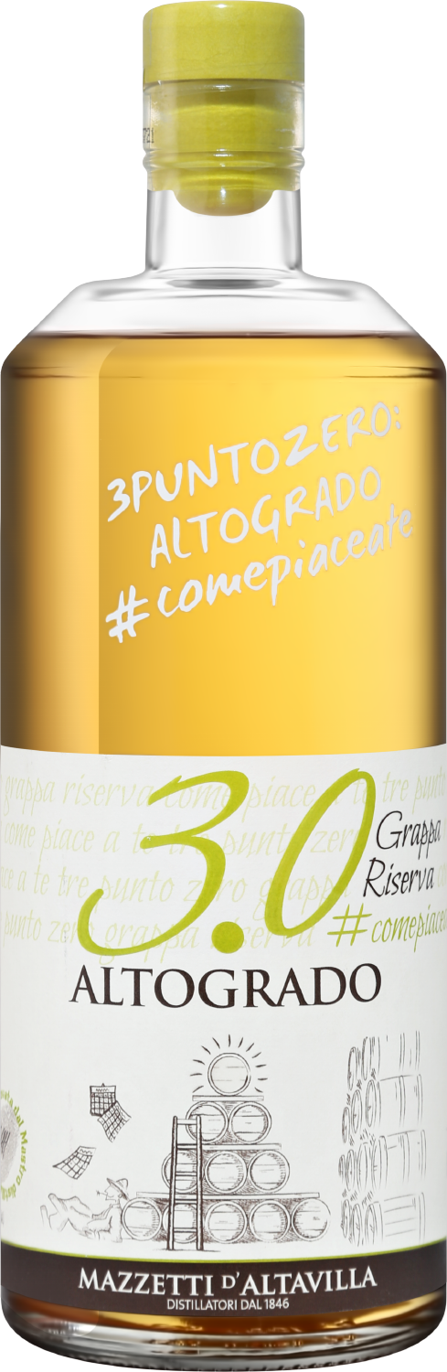 Граппа 3.0 Grappa Riserva Altogrado Mazzetti d’Altavilla 3.0 Grappa Riserva Altogrado Mazzetti d’Altavilla