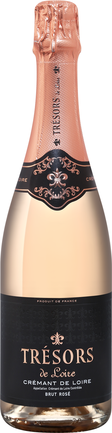 Игристое вино и шампанское Tresors De Loire Cremant De Loire AOC Brut Rose Joseph Verdier Tresors De Loire Cremant De Loire AOC Brut Rose Joseph Verdier