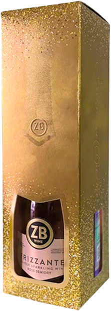 ЗБ Фриззанте Полусухое Розовое Крым ЗГУ Золотая Балка в подарочной упаковке 0.75 л