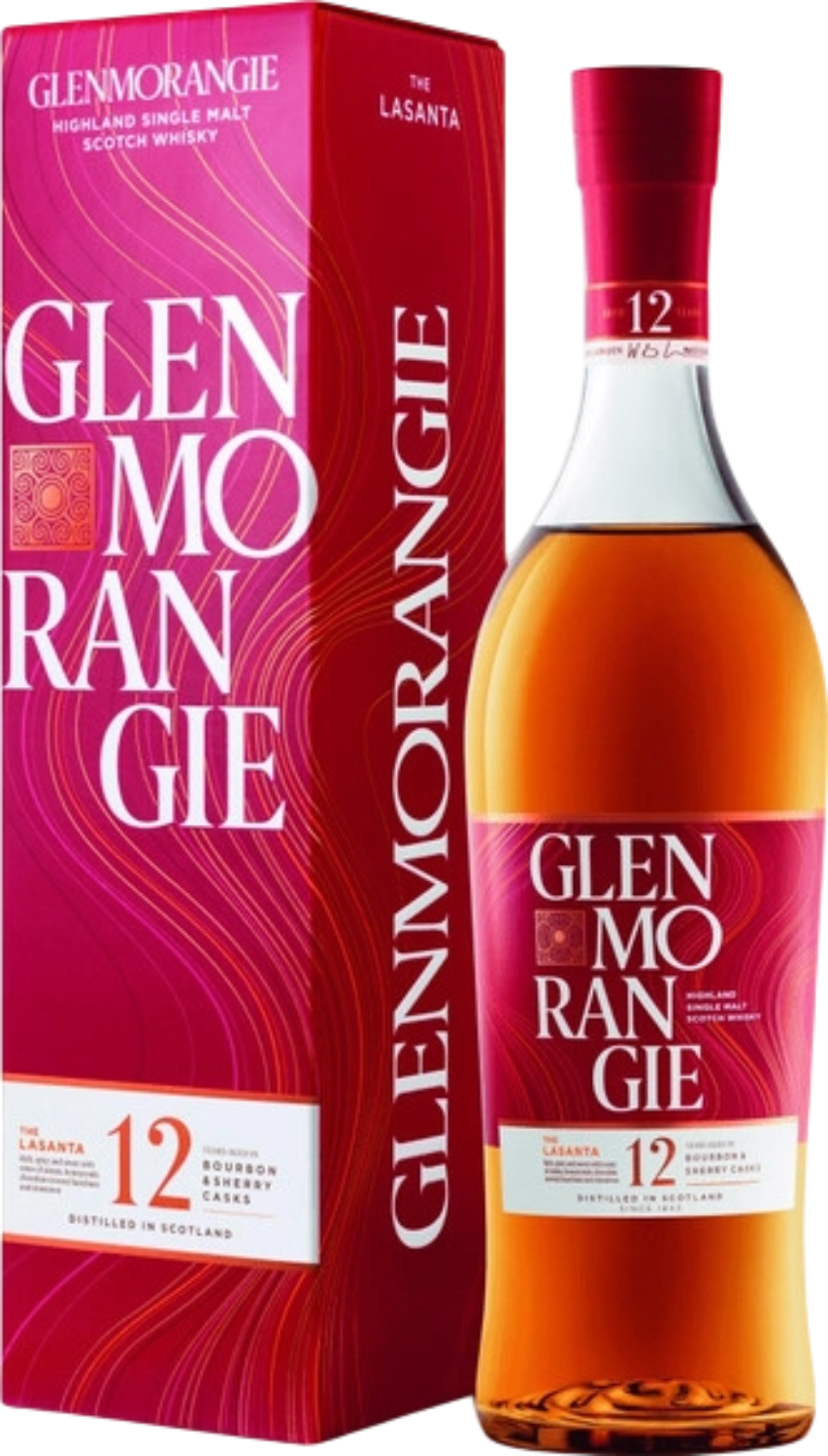 Гленморанджи Ласанта 12 лет шотландский односолодовый виски в подарочной упаковке 0.7 л
