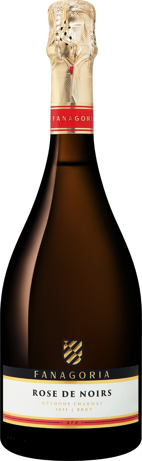 Фанагория. Розе де Нуар Брют Кубань. Таманский Полуостров ЗГУ 2022 0.75 л