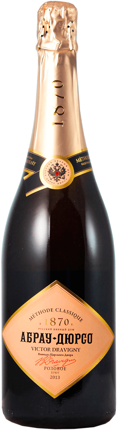 Виктор Дравиньи Брют Розовое Абрау-Дюрсо 0.75 л