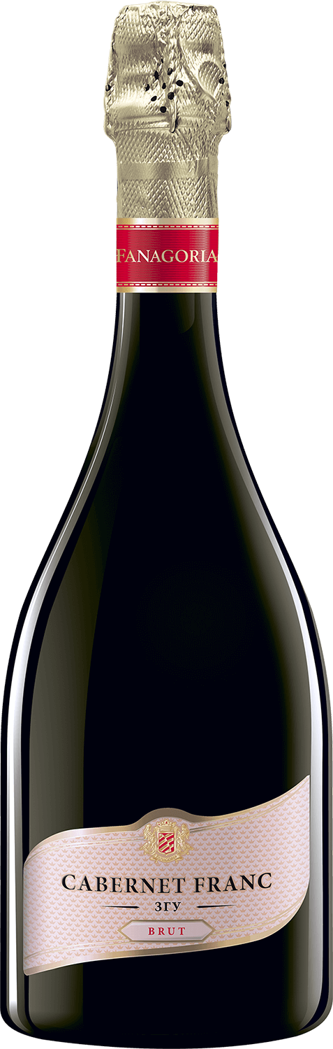 Фанагория Каберне Фран Брют Кубань. Таманский Полуостров ЗГУ 0.75 л