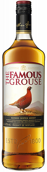 Famous Grouse 3 y.o Blended Scotch Whisky, 1 л