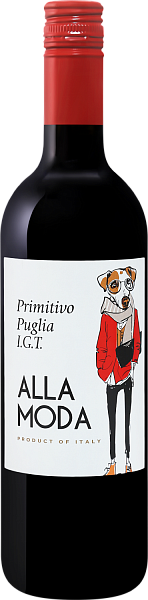 Alla Moda Primitivo Puglia IGT San Matteo, 0.75 л в Краснодаре