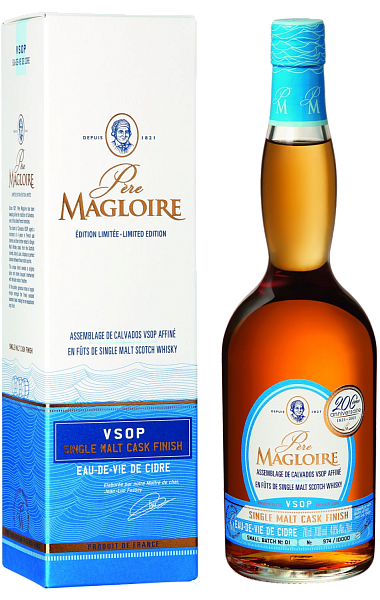 Père Magloire VSOP Single Malt Cask Finish Pays d’Auge AOC (Подарочная упаковка), 0.7 л в Краснодаре