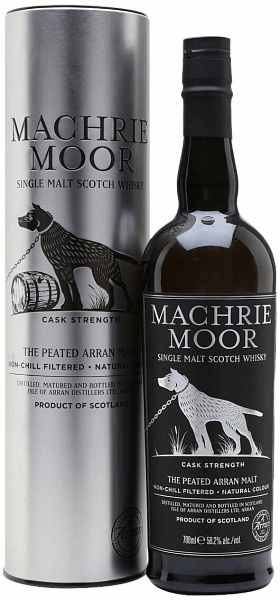 Machrie Moor Cask Strength Single Malt Whisky (gift box), 0.7 л в Краснодаре