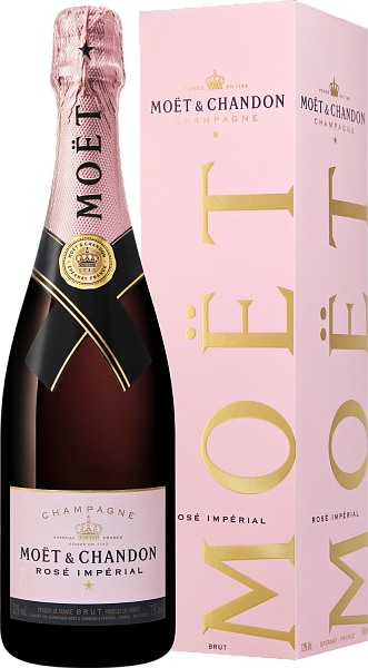 Moet & Chandon Imperial Brut Rose Champagne AOC (gift box), 0.75 л в Краснодаре