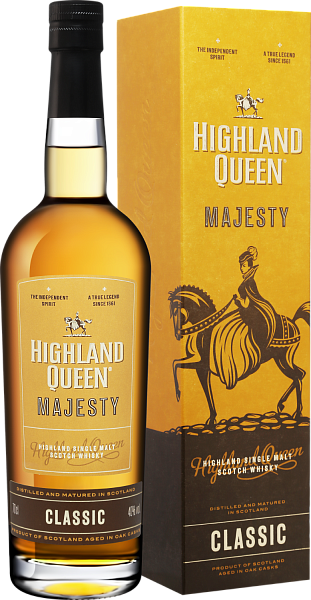 Highland Queen Majesty Classic Single Malt Scotch Whisky (gift box), 0.7 л в Краснодаре