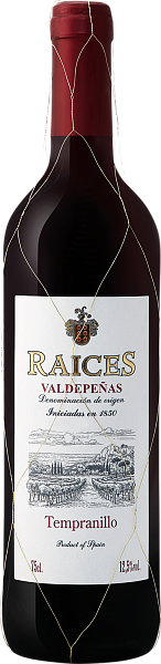 Raices Tempranillo Valdepenas DO Bodegas Fernardo Castro, 0.75 л в Краснодаре