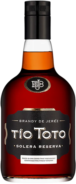 Тio Toto Brandy De Jerez Solera Reserva Jose Estevez, 0.75 л в Краснодаре