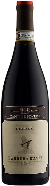 Barbera d'Asti DOCG Marida Cantine Povero, 0.75 л в Краснодаре