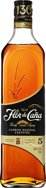 Flor de Cana 5 Anejo Clasico  Licorera de Nicaragua, 0.75 л в Краснодаре