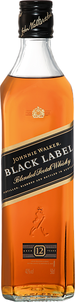 Виски Johnnie Walker Black Label Blended Scotch Whisky, 0.5 л в Краснодаре