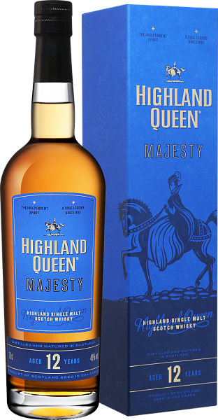 Highland Queen Majesty Single Malt Scotch Whisky 12 y.o. (gift box), 0.7 л в Краснодаре