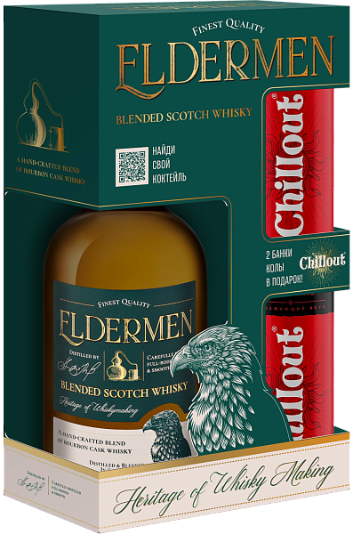 Eldermen Blended Scotch Whisky (set with two cola), 0.5 л в Краснодаре