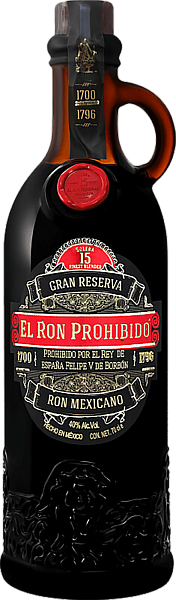 El Ron Prohibido Reserva Mexican Rum 15 YO, 0.7 л в Краснодаре