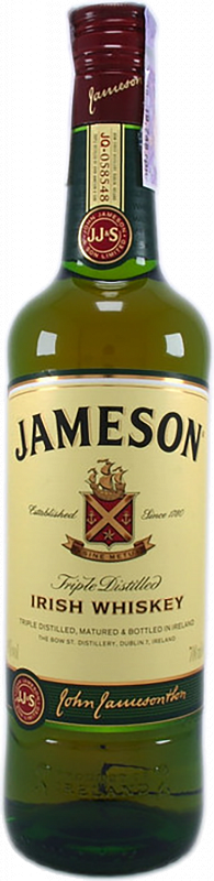 Виски Джемесон купажированный ирландский виски 0.7 л