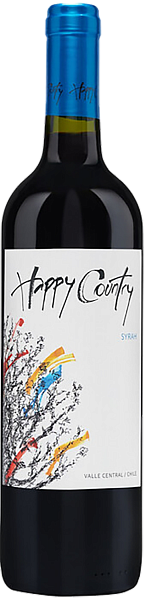 Happy Country Syrah Central Valley DO Bodegas y Vinedos de Aguirre, 0.75 л в Краснодаре