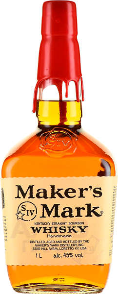 Maker's Mark Kentucky Straight Bourbon Whisky, 1 л в Краснодаре