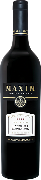 Maxim Cabernet Sauvignon Robertson Valley WO Goedverwacht Family Wines, 0.75 л в Краснодаре