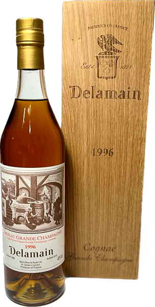 Delamain Grande Champagne Cognac Vintage 1996 Early Landed (wooden box), 0.7 л в Краснодаре