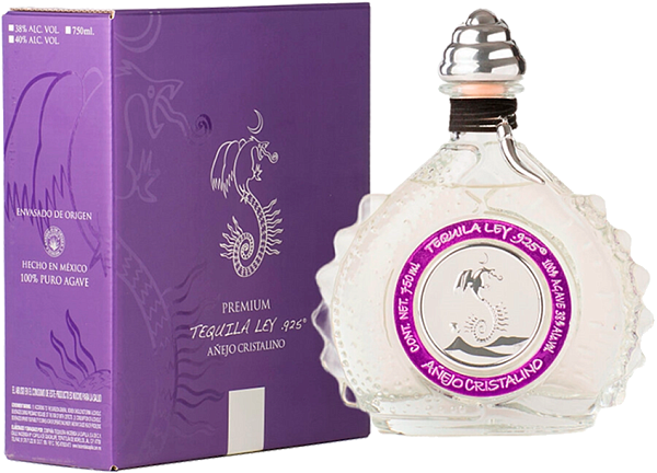 Ley 925 Anejo Cristalino Diamond Premium (gift box), 0.75 л в Краснодаре
