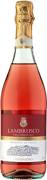 Paesano Lambrusco Rosato Amabile Emilia IGT Chiarli 1860, 0.75 л в Краснодаре