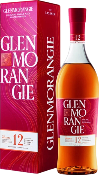 Glenmorangie Lasanta 12 y.o. single malt scotch whisky (gift box), 0.7 л в Краснодаре