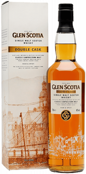 Glen Scotia Double Cask Single Malt Scotch Whisky (gift box), 0.7л