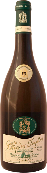 Abbaye des Templiers Muscadet Sevre et Maine AOC Sur Lie Vignoble Drouard, 0.75 л в Краснодаре