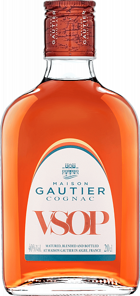 Cognac VSOP Maison Gautier, 0.2 л