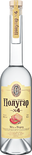 Polugar №4 Honey & Allspice, 0.5 л в Краснодаре