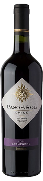 Paso Del Sol Carmenere Central Valley DO TerraMater, 0.75 л в Краснодаре
