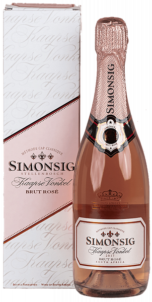 Kaapse Vonkel Rose Brut Simonsig (gift box), 0.75 л в Краснодаре