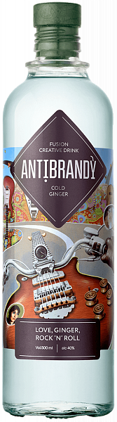 Antibrandy Love, Ginger and Rock'N'Roll, 0.5 л в Краснодаре