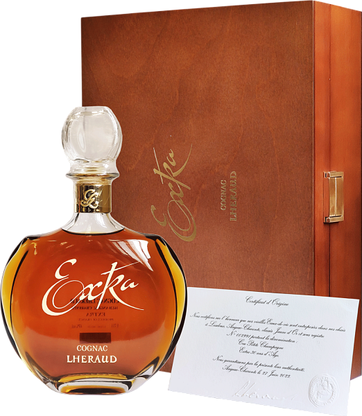 Lheraud Extra Cognac (wooden box), 0.7 л в Краснодаре