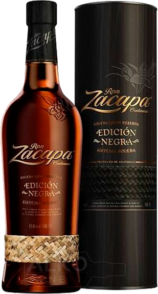 Zacapa Centenario Solera Gran Reserva Edicion Negra (Подарочная упаковка), 1 л в Краснодаре