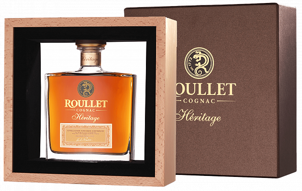 Roullet Cognac Heritage Fins Bois (gift box), 0.7 л
