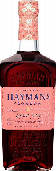 Джин Hayman’s Sloe Gin Hayman Distillers, 0.7 л